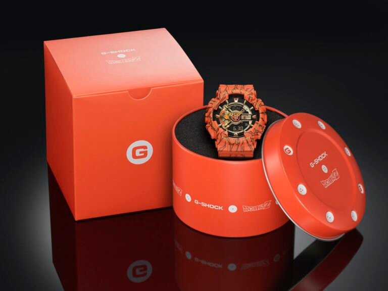 Casio le rinde homenaje al anime con el lanzamiento del nuevo reloj G-SHOCK x Dragon Ball Z