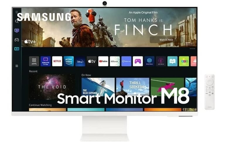 Samsung Smart Monitor M8: Mejor Productividad y Entretenimiento.