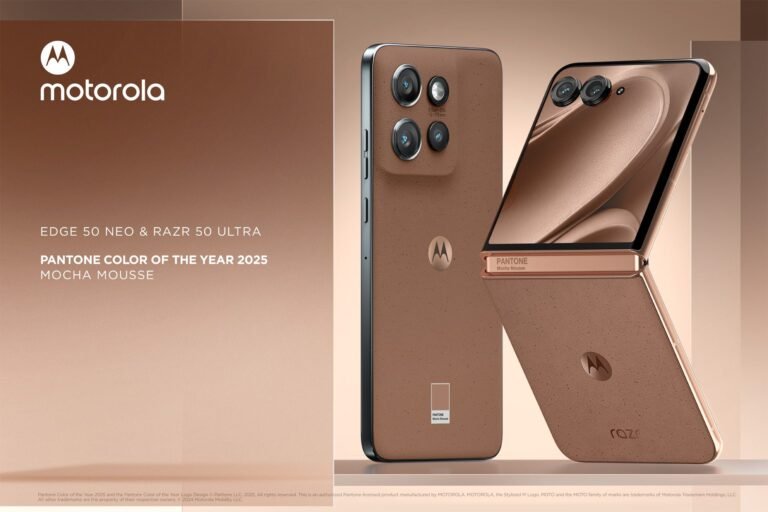 La nueva apuesta de Motorola: Mocha Mousse, el color que marcará tendencia en 2025